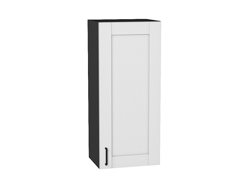 Кухня 920*400*Шкаф верхний с 1-ой дверцей Лофт Super White/Graphite