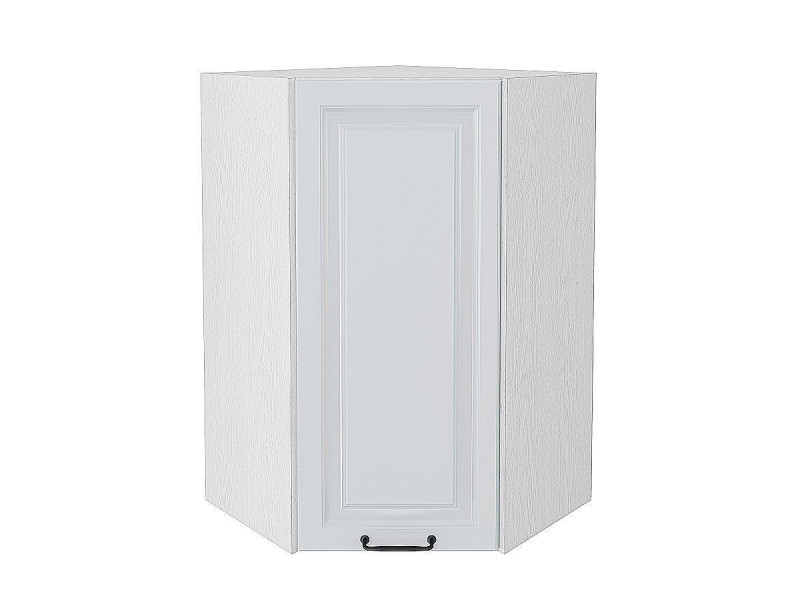 920*600*600 Шкаф верхний угловой Ницца Blanco Белый